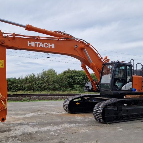 Maquinaria pesada usada excavadora Hitachi ZX490LCH-5A SN X1250 (1)