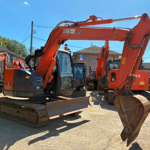 Maquinaria pesada usada excavadora Hitachi ZX75US-5B SN X2146 (1)