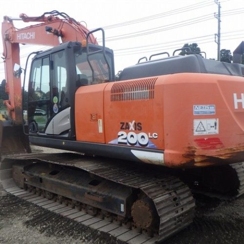 Maquinaria pesada usada excavadora Hitachi usada ZX200L SN X00912 (2)