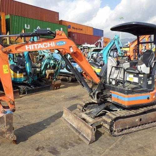 Maquinaria pesada usada excavadora Hitachi zx30u-5A SN X3425 (2)