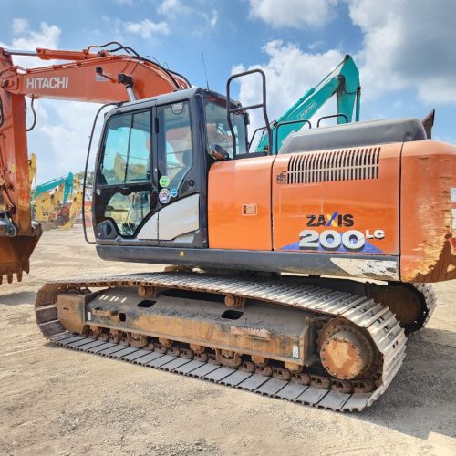 Maquinaria pesada usada excavadora ZX200LC-6 SN X10291