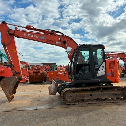 Maquinaria pesada usada excavadora hitachi ZX135US-5B SN X9116 (1)