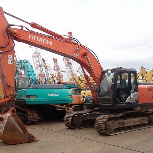 Maquinaria pesada usada excavadora hitachi ZX200-5B SN X03548 (1)