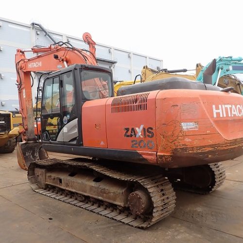 Maquinaria pesada usada excavadora hitachi ZX200-5B SN X03548 (1)
