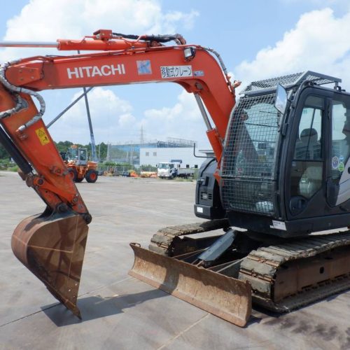 Maquinaria pesada usada excavadora hitachi ZX75S-5B SN X2673