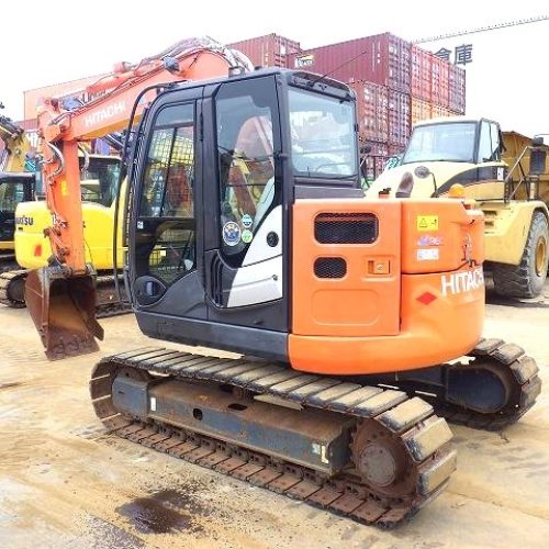 Maquinaria pesada usada excavadora hitachi ZX75US-5B SN X2370