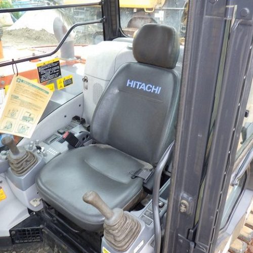 Maquinaria pesada usada excavadora hitachi ZX75US-5B SN X2370