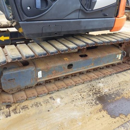 Maquinaria pesada usada excavadora hitachi ZX75US-5B SN X2370