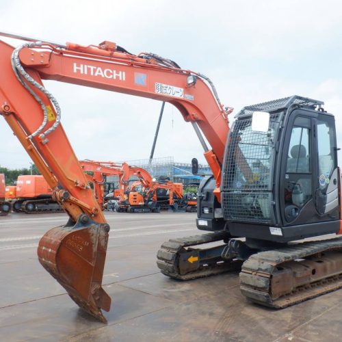 Maquinaria pesada usada excavadora hitachi ZX75USK-5B SN X3661 (1)