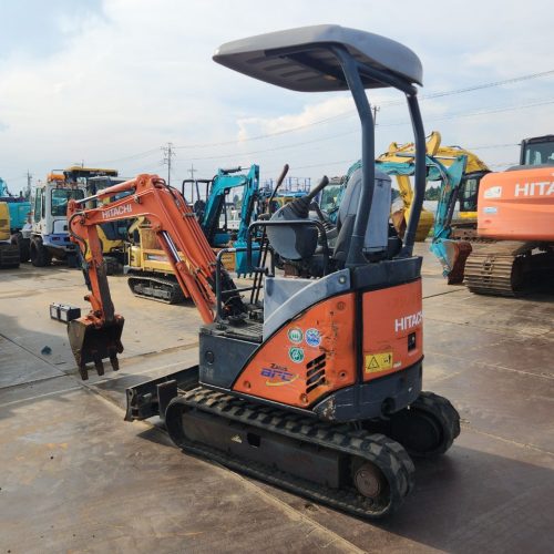 Maquinaria pesada usada miniexcavadora Hitachi ZX17U-2, SN X5682 -01