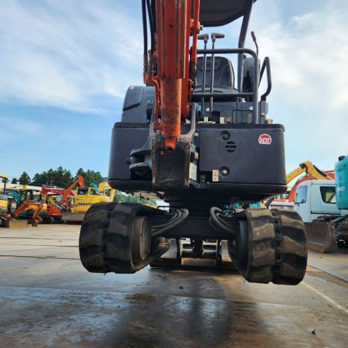 Maquinaria pesada usada miniexcavadora Hitachi ZX17U-2, SN X5682 -06