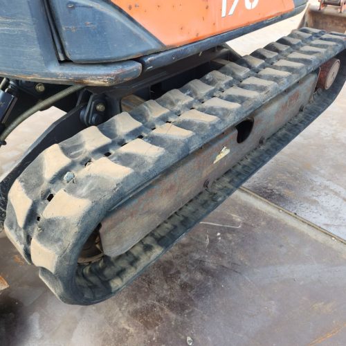 Maquinaria pesada usada miniexcavadora Hitachi ZX17U-2, SN X5682 -08