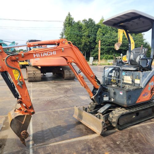 Maquinaria pesada usada miniexcavadora Hitachi ZX17U-2, SN X5682