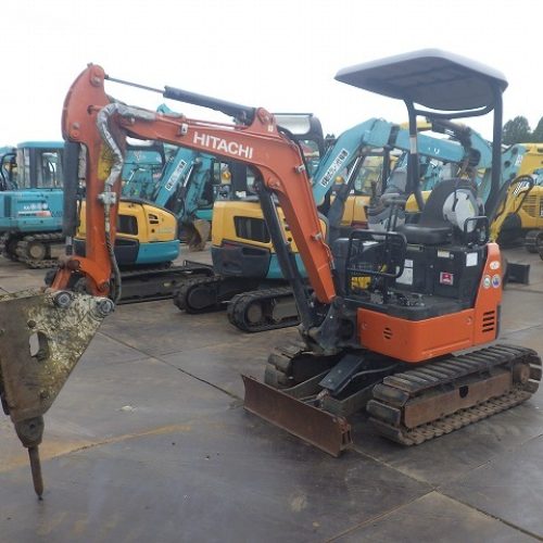 Maquinaria pesada usada miniexcavadora Hitachi ZX17U-5A SN X5051