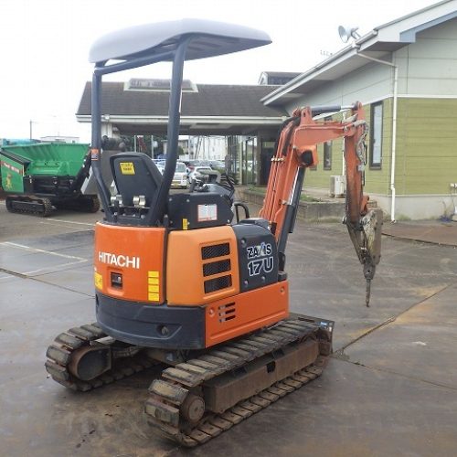 Maquinaria pesada usada miniexcavadora Hitachi ZX17U-5A SN X5051