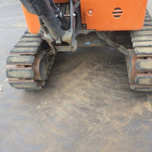 Maquinaria pesada usada miniexcavadora Hitachi ZX17U-5A SN X5051