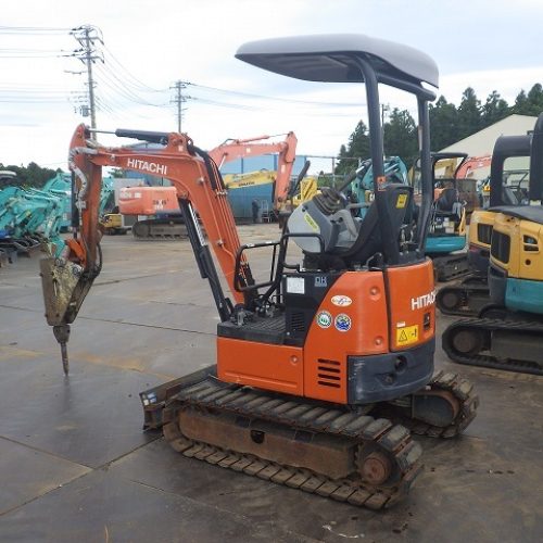 Maquinaria pesada usada miniexcavadora Hitachi ZX17U-5A SN X5051