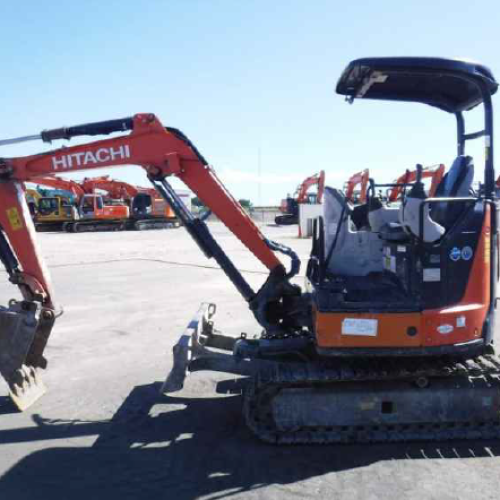 Maquinaria pesada usada miniexcavadora Hitachi ZX30U-5A SN X3326