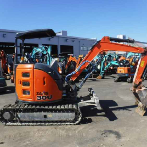 Maquinaria pesada usada miniexcavadora Hitachi ZX30U-5A SN X3326