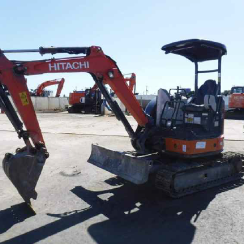 Maquinaria pesada usada miniexcavadora Hitachi ZX30U-5A SN X3326
