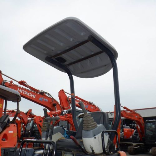 Maquinaria pesada usada miniexcavadora hitachi ZX17U-5A SN X0095 (3)