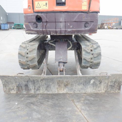 Maquinaria pesada usada miniexcavadora hitachi ZX17U-5A SN X0095 (3)