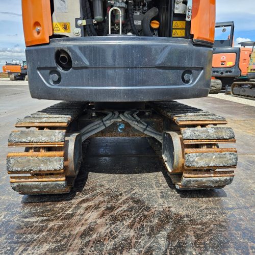 Maquinaria pesada usada miniexcavadora hitachi ZX17U-5A SN X2002