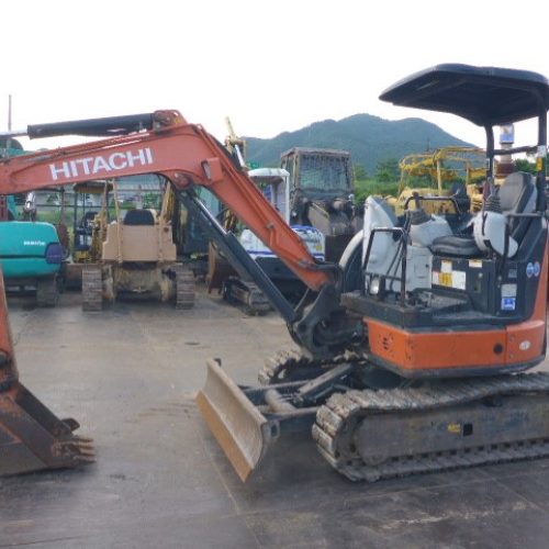 Maquinaria pesada usada miniexcavadora hitachi ZX30-5A sn X5042