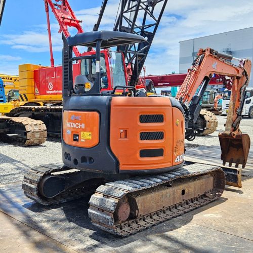 Maquinaria pesada usada miniexcavadora hitachi ZX40U-5B, SN X0711