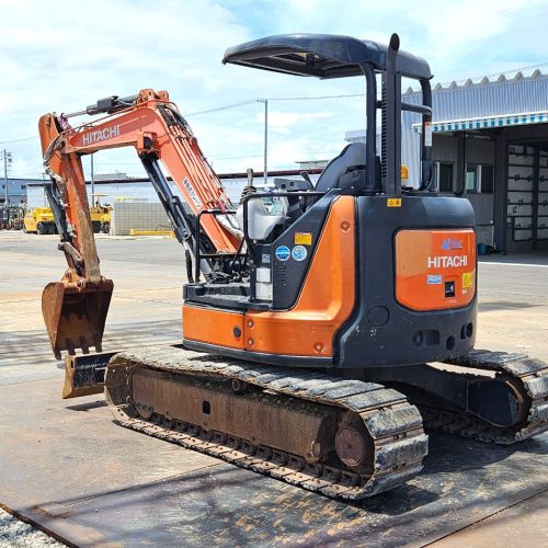 Maquinaria pesada usada miniexcavadora hitachi ZX40U-5B, SN X0711