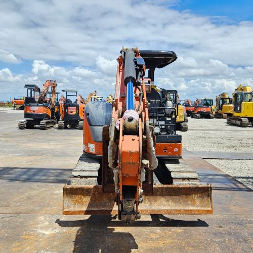 Maquinaria pesada usada miniexcavadora hitachi ZX40U-5B, SN X0711