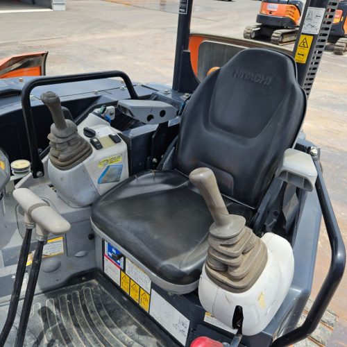 Maquinaria pesada usada miniexcavadora hitachi ZX40U-5B, SN X0711