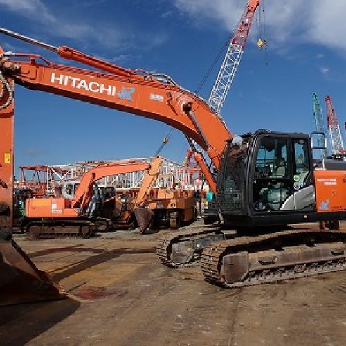 maquinaria pesada usada excavadora Hitachi ZX200-6 SN X509609 (1)