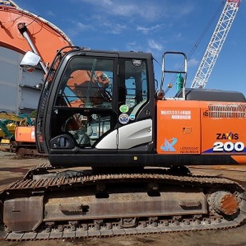 maquinaria pesada usada excavadora Hitachi ZX200-6 SN X509609 (1)