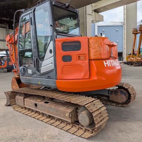 maquinaria pesada usada excavadora hitachi zx75s-5b sn 70876-1