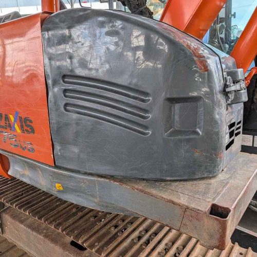 maquinaria pesada usada excavadora hitachi zx75s-5b sn 70876-1