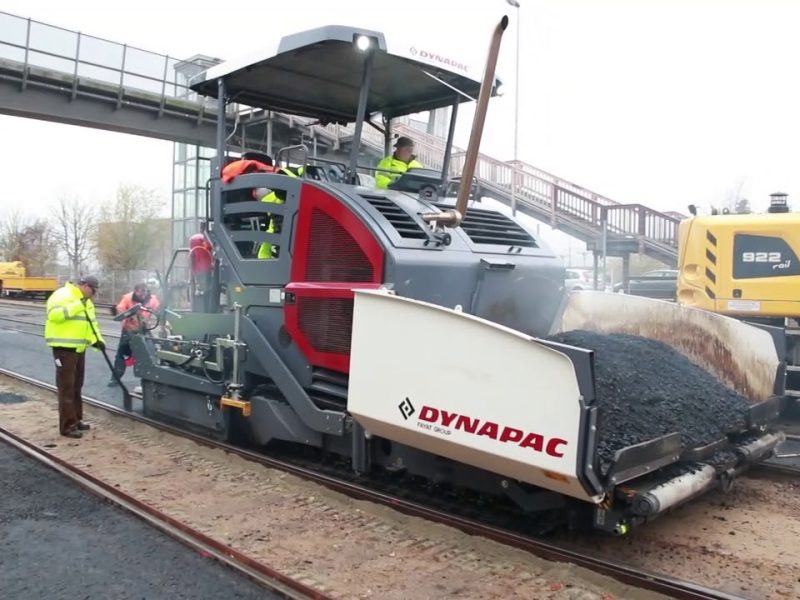 SD2500C Dynapac asfaltadora